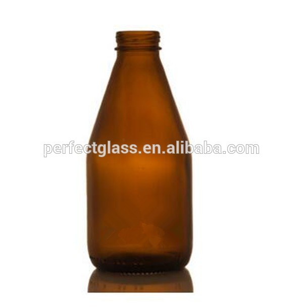 330ml high quality amber beer bottle
