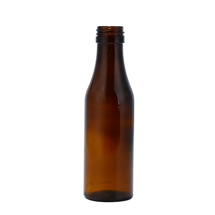 330ml long neck factory sale amber beer glass bottle