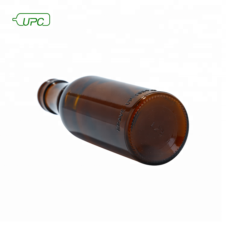 330ml long neck factory sale amber beer glass bottle