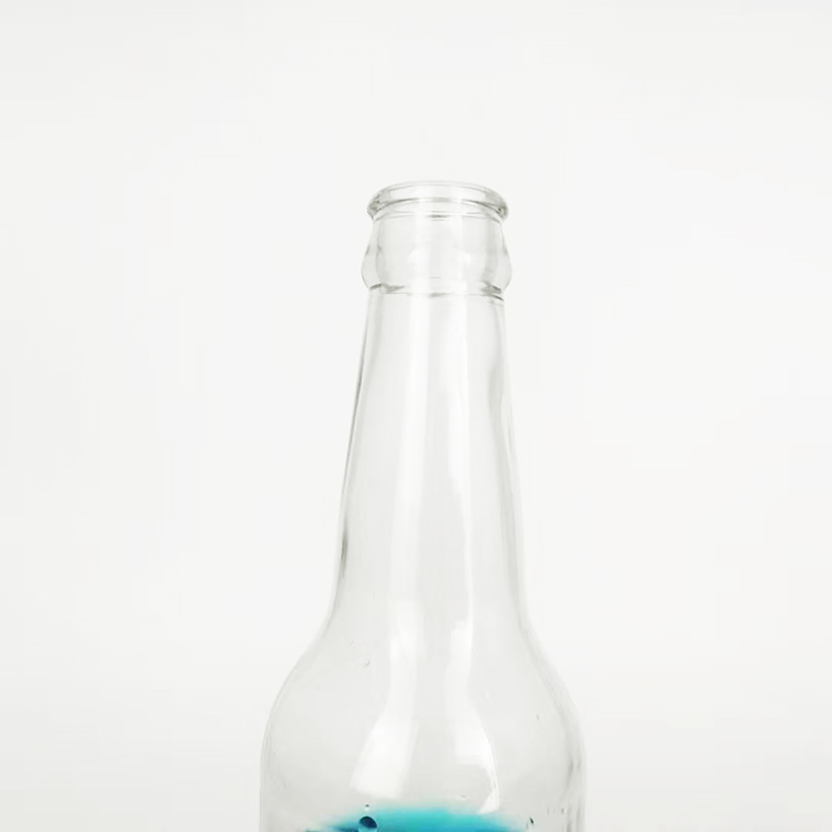 330ml soda 12oz long neck clear glass soda bottle mineral water bottle