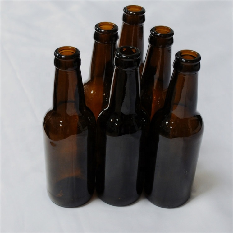 33cl amber beer glass bottle in stock