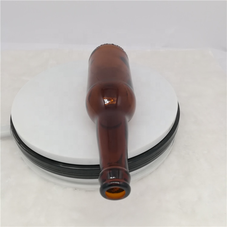33cl amber glass beer bottle with long neck