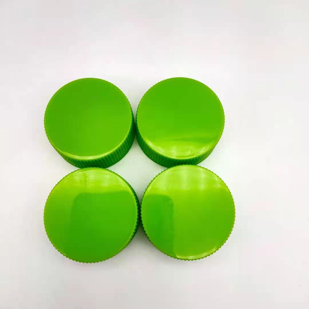 33mm Cheap plastic bottle cap and Colorful plastic cap with gasket
