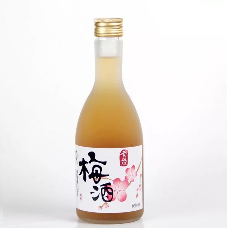 350 ml Frosting Glass Wine Bottle With Screw Cap