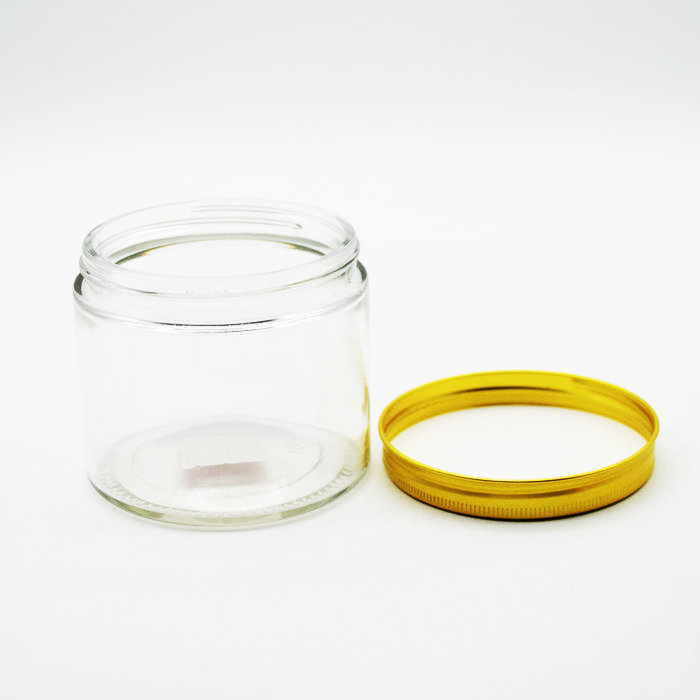 350 ml glass jar for body lotion cream