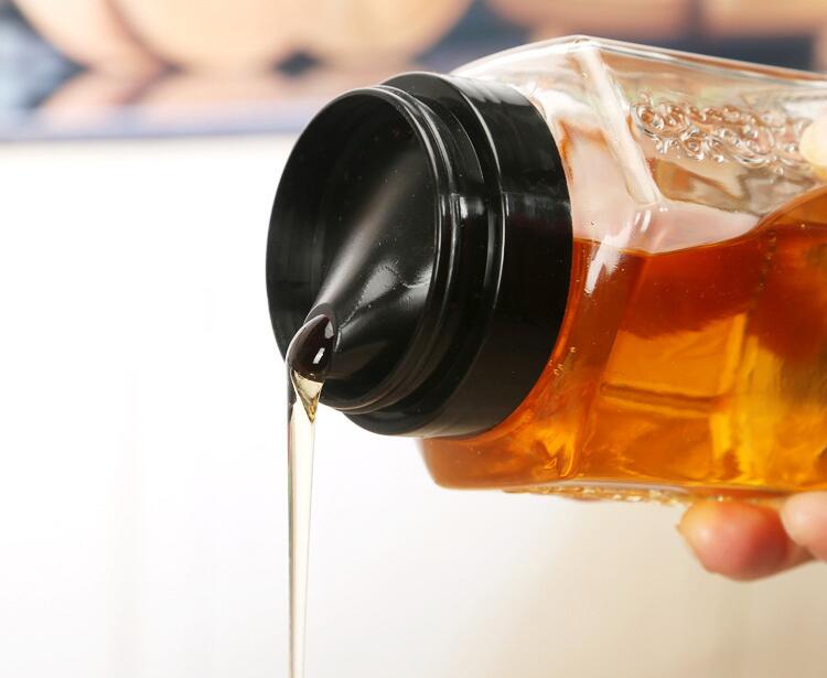 350g 700g Empty Airtight Canister Storage Bottles Jars Glass Cooking Oil Soy Sauce Honey Jar