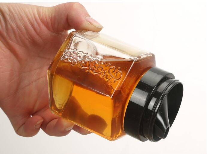 350g 700g Empty Airtight Canister Storage Bottles Jars Glass Cooking Oil Soy Sauce Honey Jar