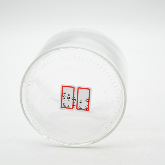 350g glass jar for wax