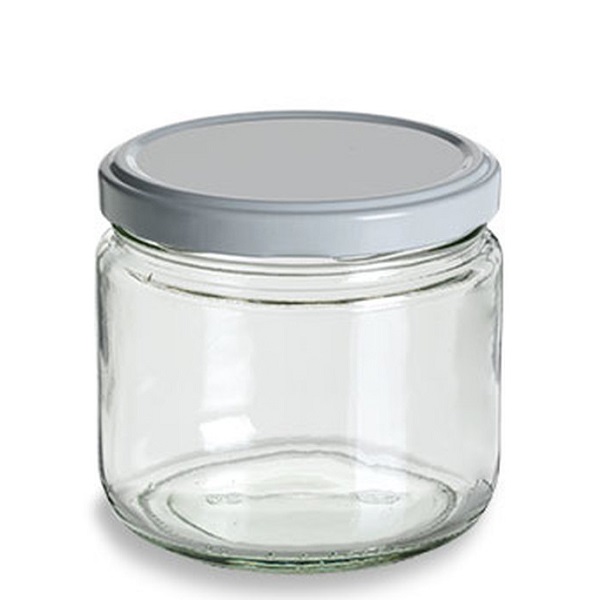 350ml 12oz Jam Jelly Spice Candle Clear Wide Mouth Glass Salsa Honey Jars In Bulk With Lids