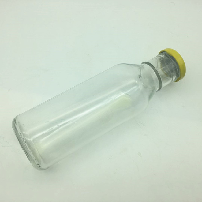 350ml 12oz empty chilli sauce oil seasoning glass bottle of food packing with lid
