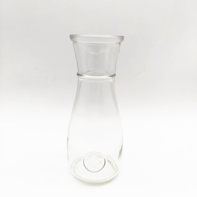 350ml 500ml empty clear beverage glass drinking bottle