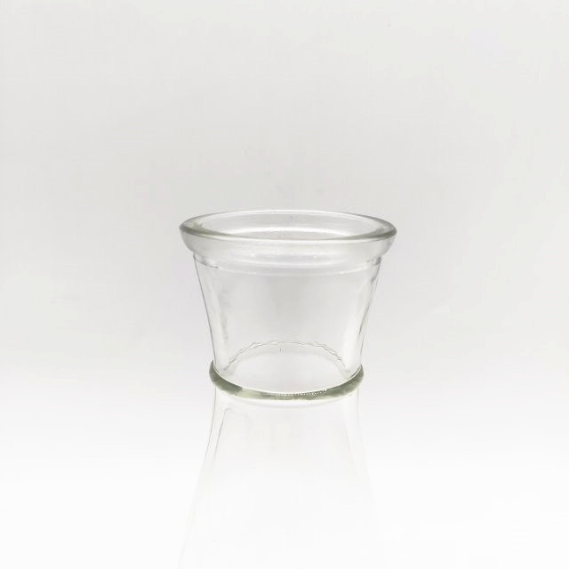 350ml 500ml empty clear beverage glass drinking bottle
