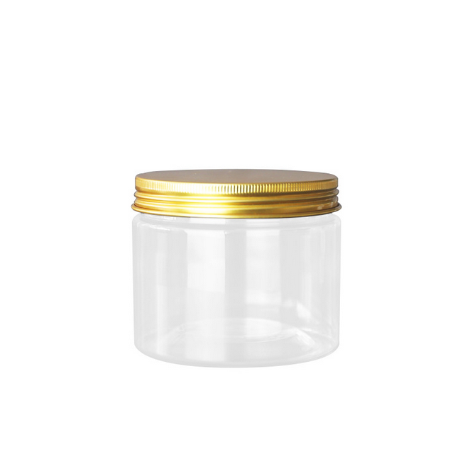 350ml 85mm diameter clear cosmetic body cream containers