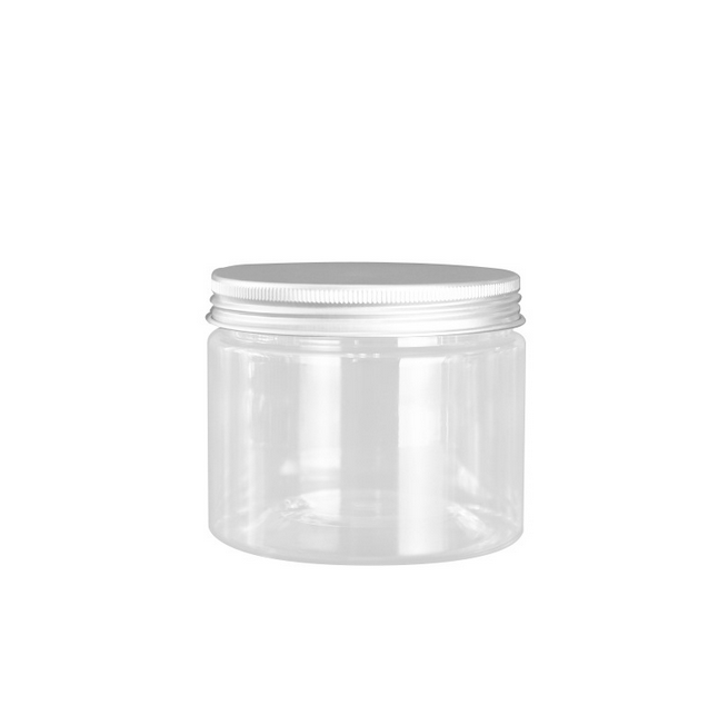 350ml 85mm diameter clear cosmetic body cream containers