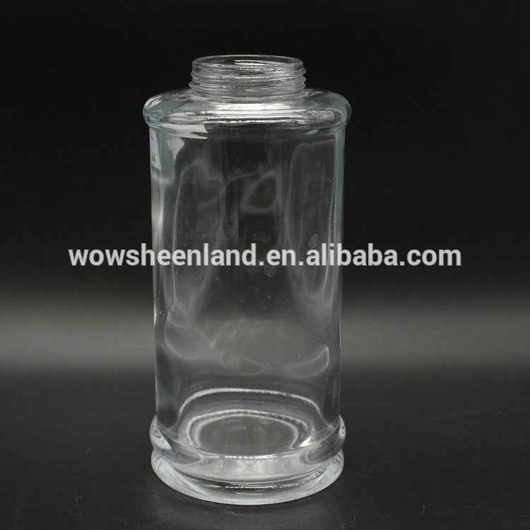 350ml Hand wash glass bottles pump body wash liquid soap dispenser refill bottle