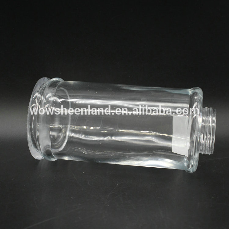 350ml Hand wash glass bottles pump body wash liquid soap dispenser refill bottle
