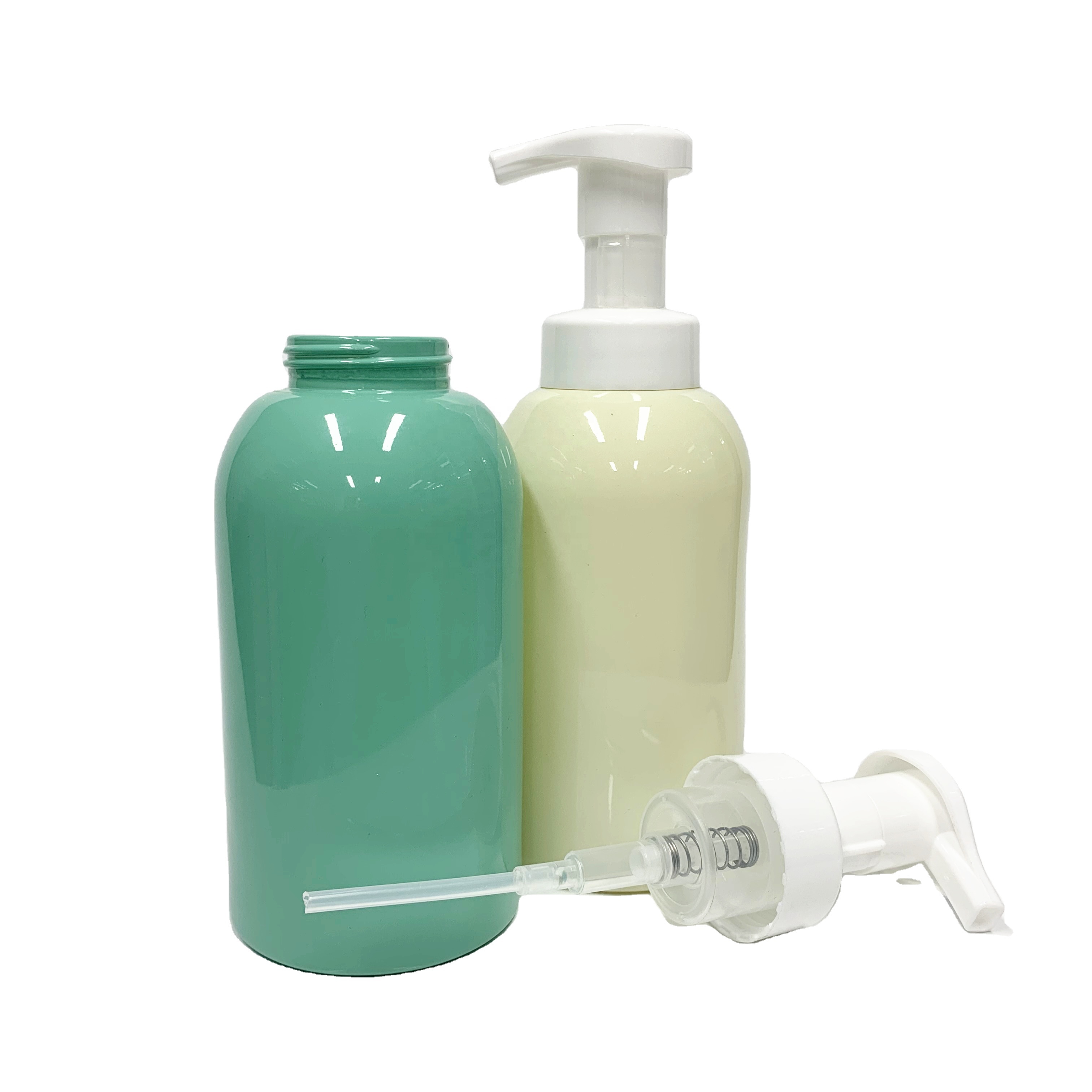 350ml foaming hand soap dispenser pump bottle glass for sanitizer washing with silicone sleeve base