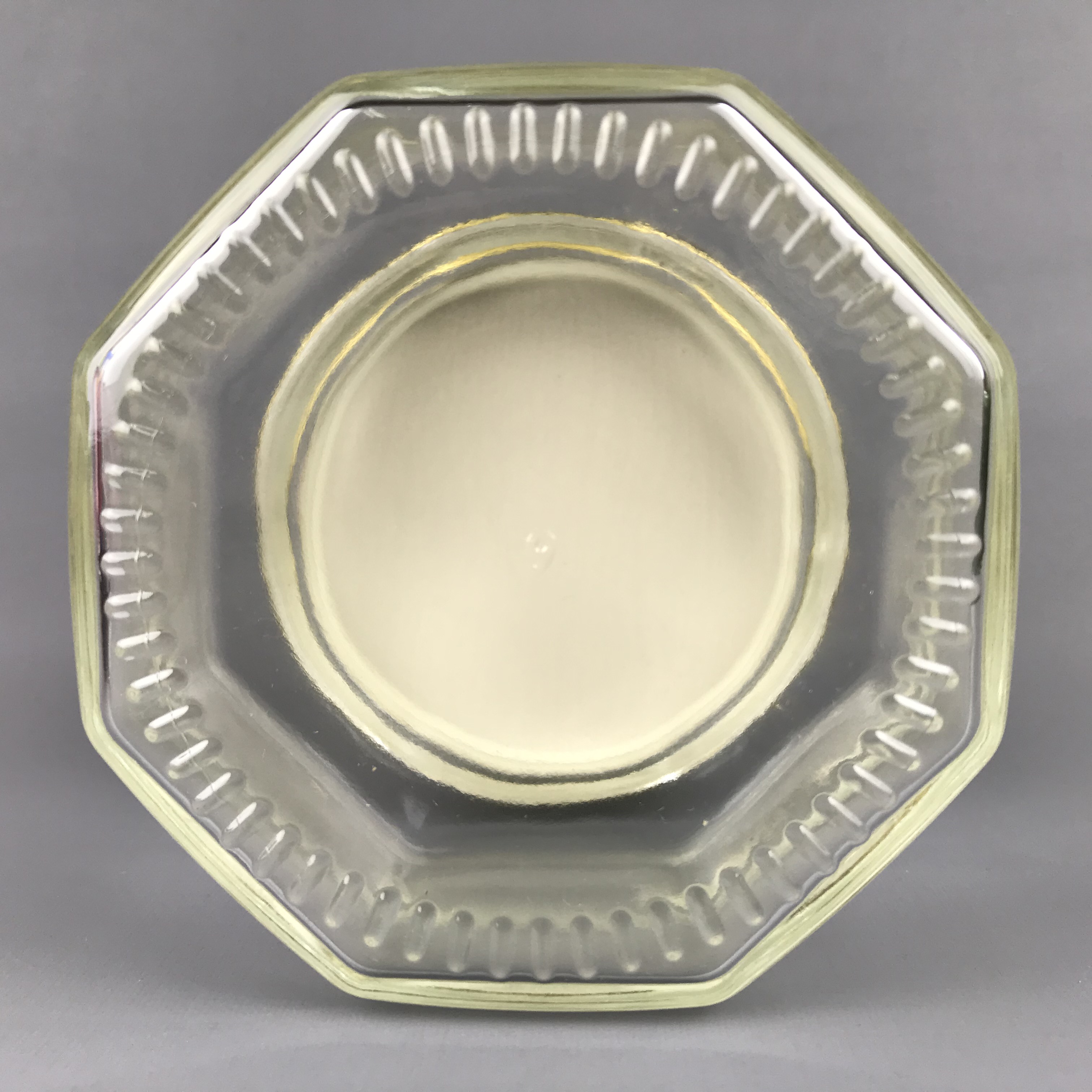 354ml octagon glass jar