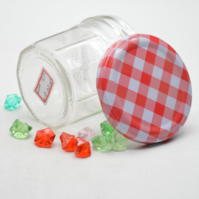 35ml 110ml 150ml 180ml 300ml 450ml polugon glass honey jars glass candy jars with screw cap for family food storage