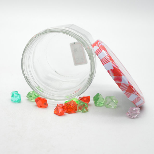 35ml 110ml 150ml 180ml 300ml 450ml polugon glass honey jars glass candy jars with screw cap for family food storage