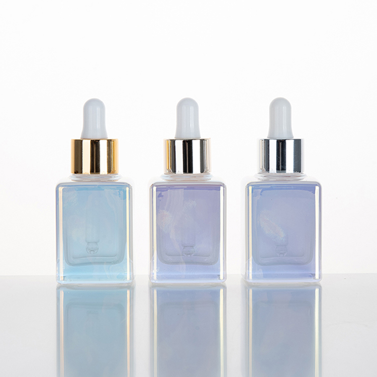 35ml Colorless glass cosmetic bottle dropper bottle for essential oil essence