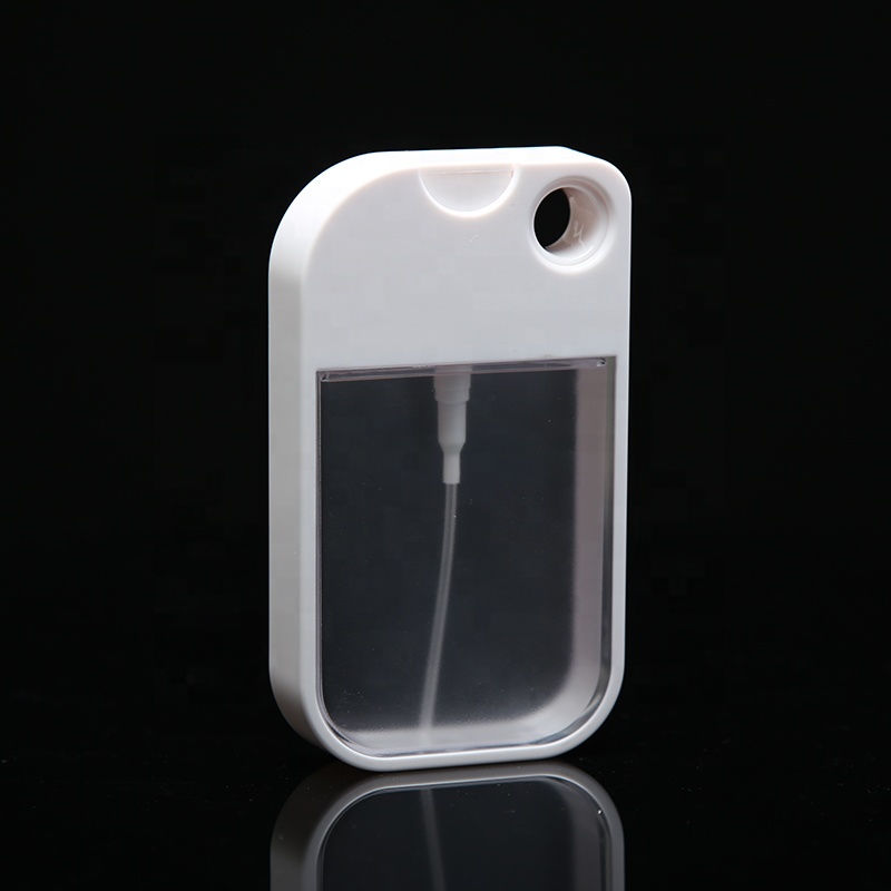 35ml mini plastic credit card bottle portable perfume cosmetic mist spray hand sanitizer bottle