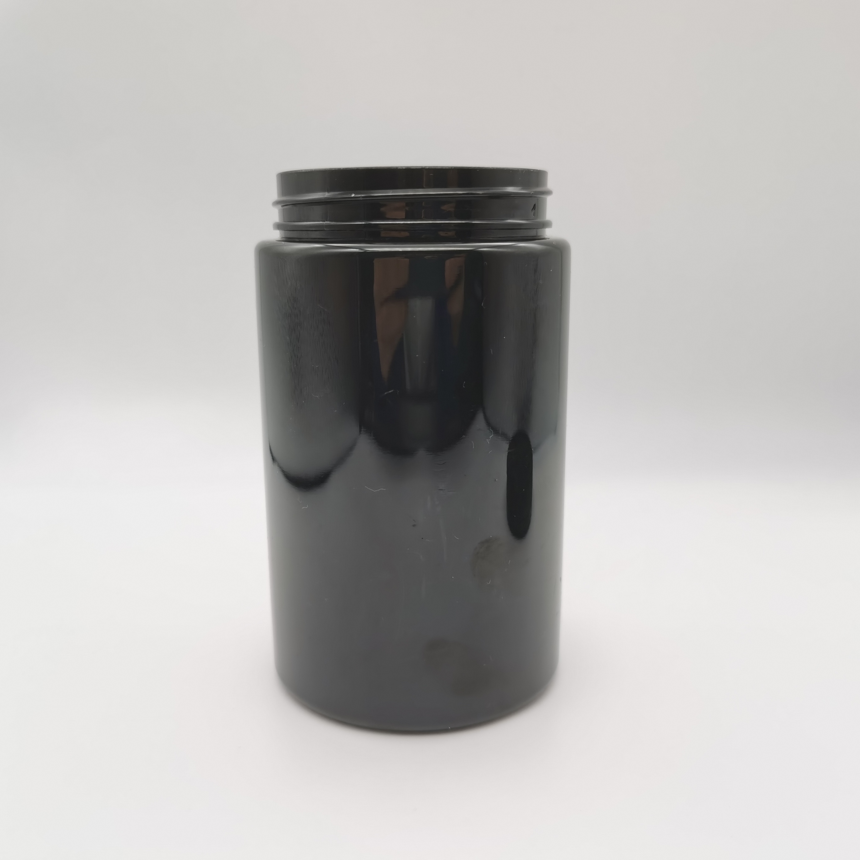 360ml/12oz CRC PET Jar Childproof PET jar Plastic Cylinder Medicine Pharma Jar Opaque color with child resistant Cap Wholesale