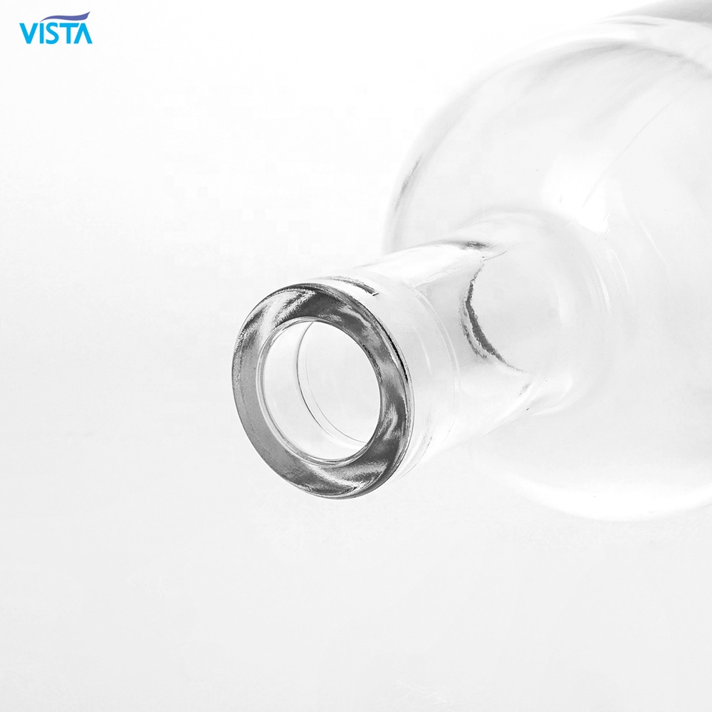 375ml 500ml and 750ml high clear vodka glass bottles