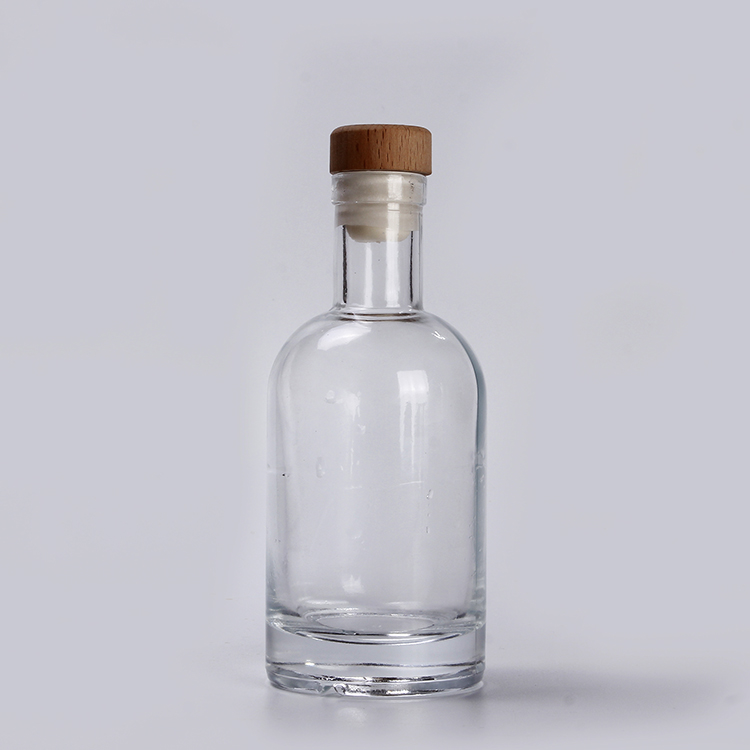 375ml Glass Spirit Bottle,Thick Bottom Glass Bottle