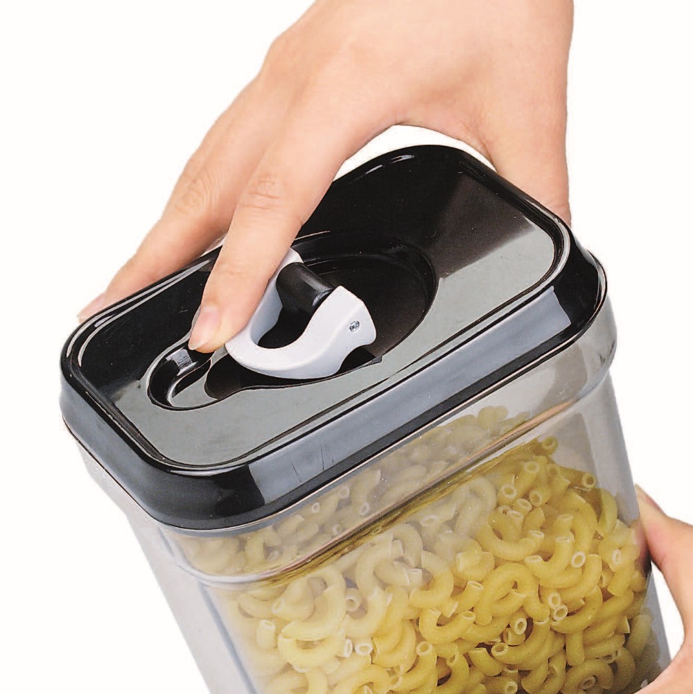 380ml 1000ml 1700ml 2300ml Plastic food storage bottles jars BPA Free container jar with lid