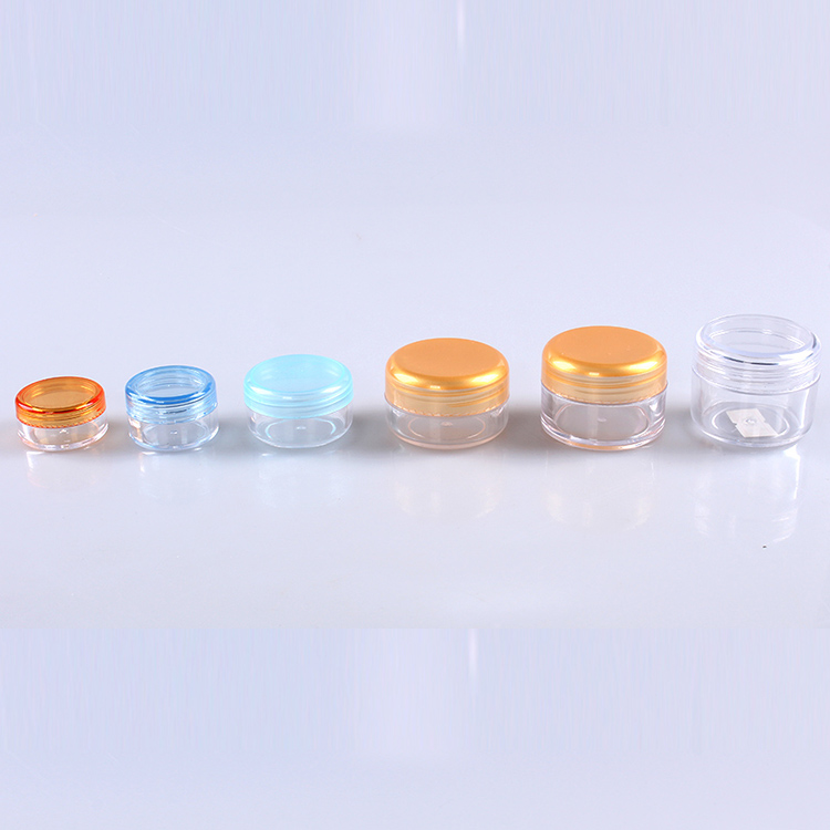 3G\5G\10G\15G\20G\25G\30G\50G Hand Samples Cosmetic Plastic Jar