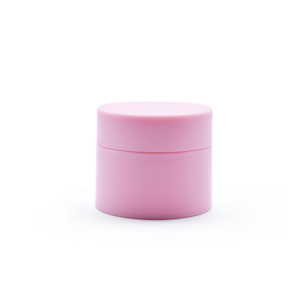 3G 5G 10G 15G 30G 50g 80G PP frosted pink plastic jar cosmetic plastic cream jars