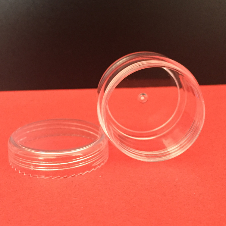 3G 5G 10g, 15g 20g 30g Empty PS Polystyrene Jar Container Bottle and Cap both Clearly