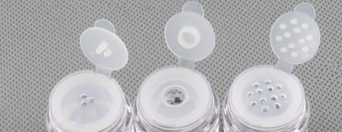 3G loose Powder Jars glitter jar with Sifter Mesh Empty Diy nail glitter container Packing case Black cap Diamond shape