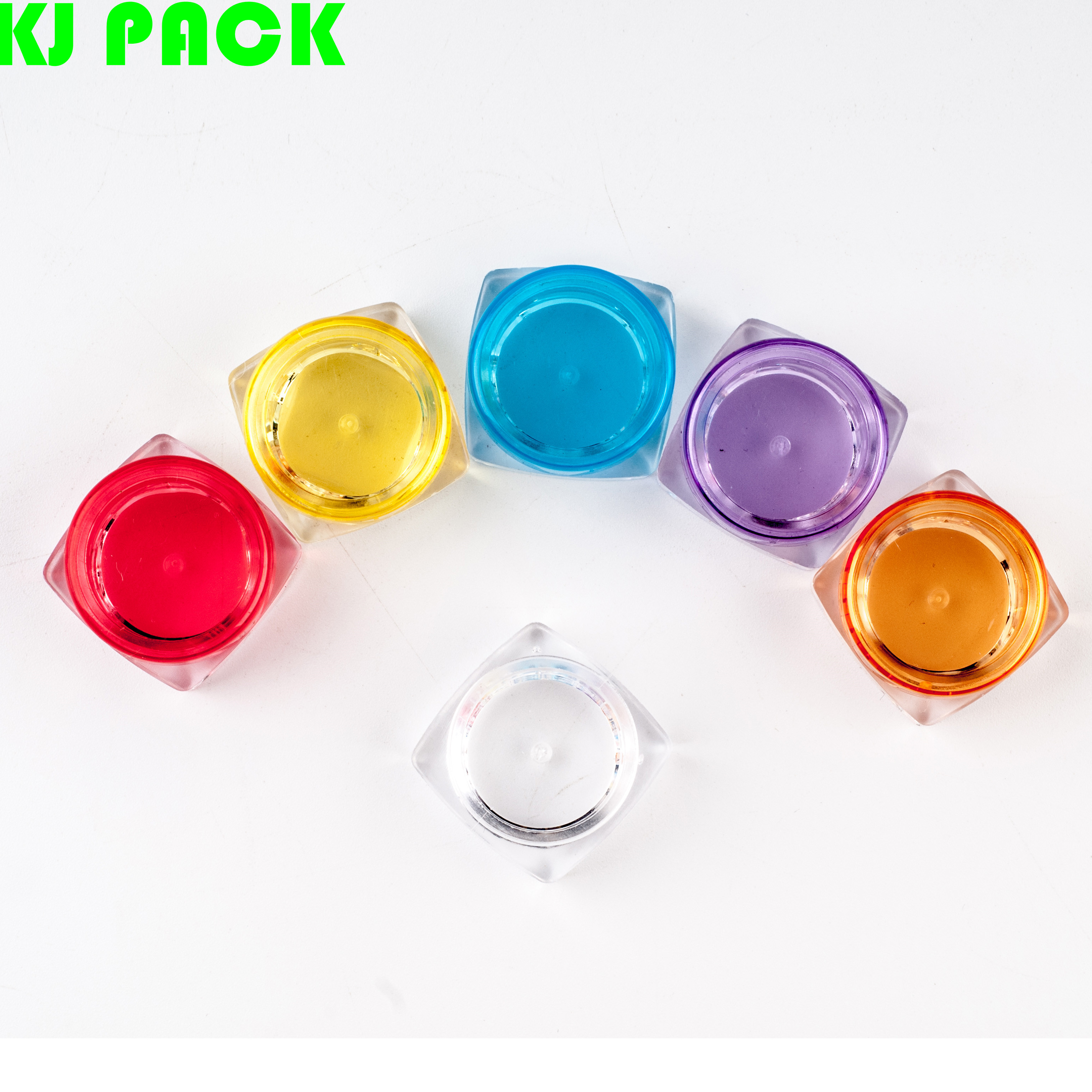 3Gram /3ML Clear Empty Plastic Cosmetic Sample Containers,Travel Bottle Pot 3g Lids Cosmetic Jars Cream Lotion Storage