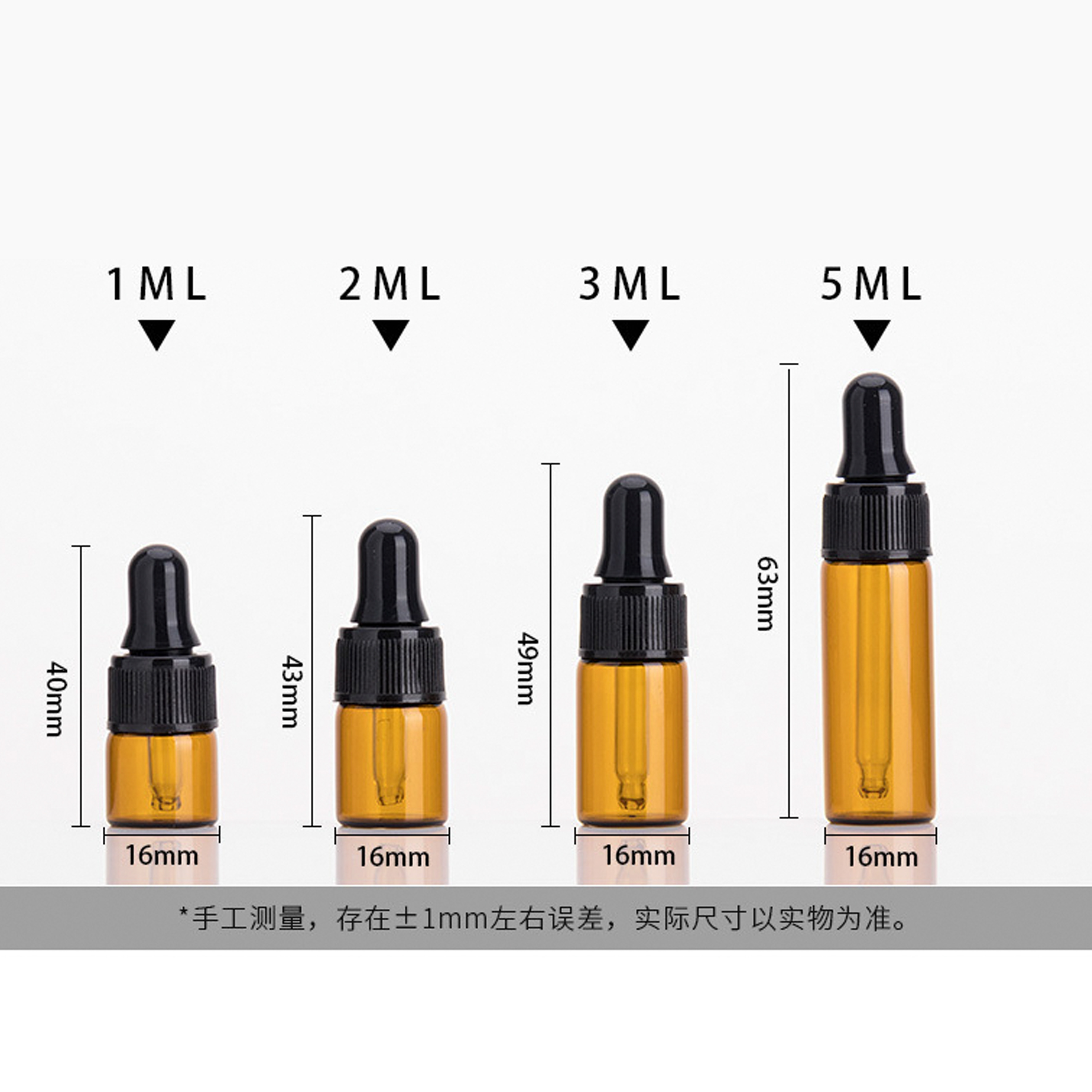 3Ml 5Ml Essential Oil Bottle Dropper Bottle