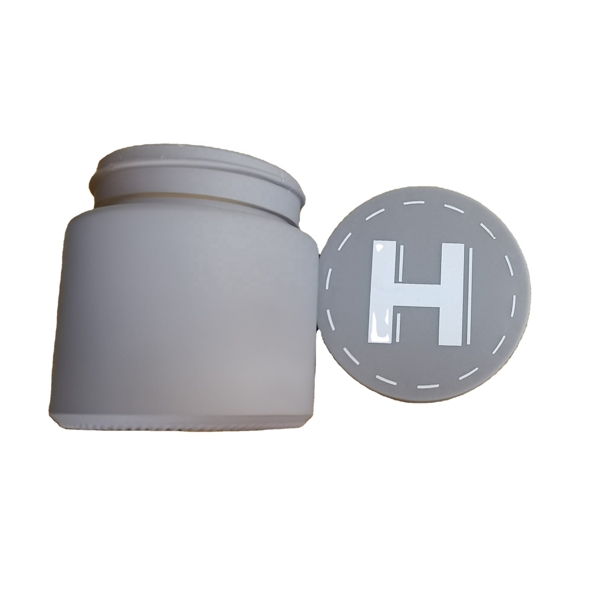 3OZ Glass Jar With Lid For Cosmetic Packaging Weed Flower Jar