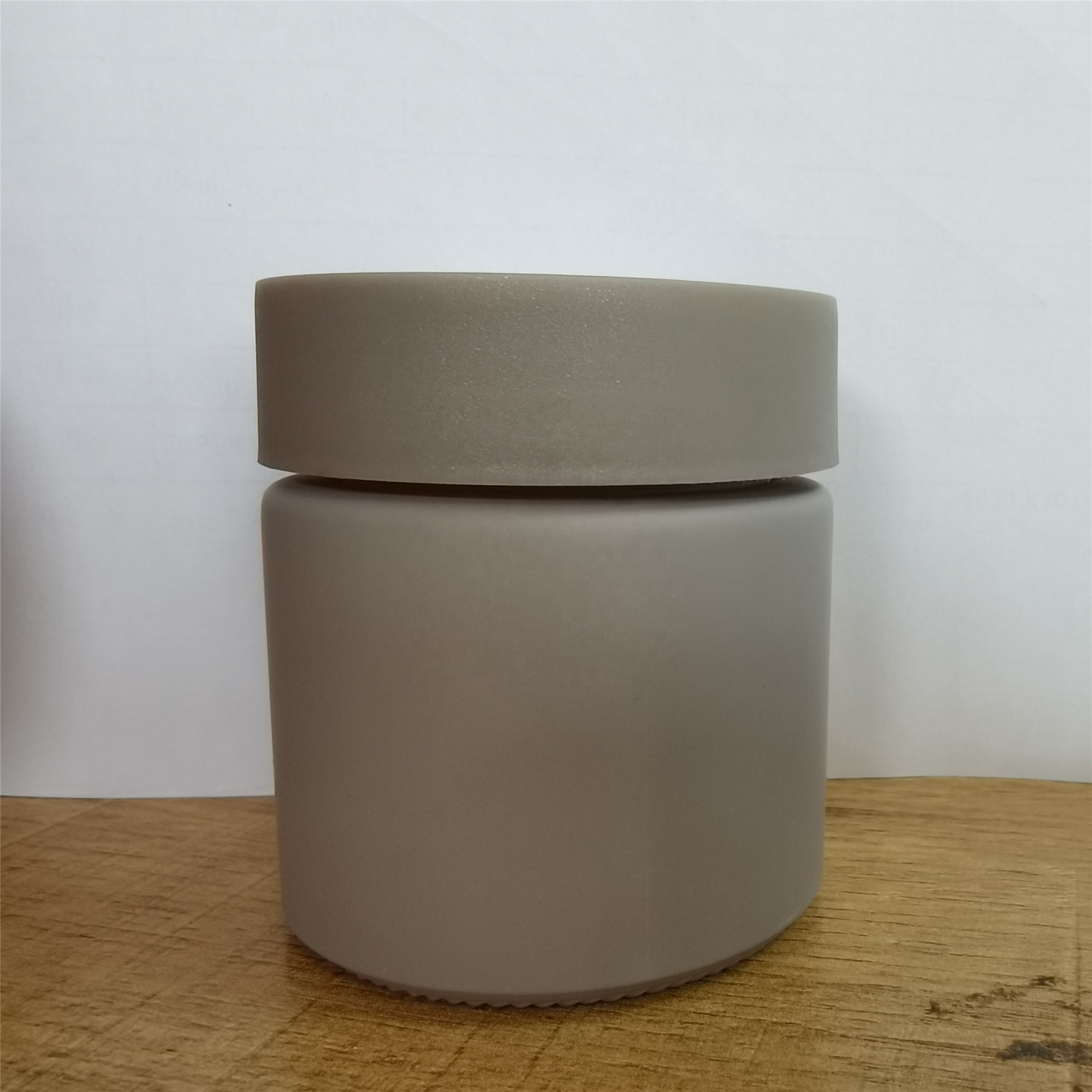 3OZ Glass Jar With Lid For Cosmetic Packaging Weed Flower Jar
