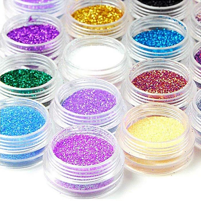 3g 5 g small mini red purple orange black gold transparent eyeshadow eye face skin cream empty round pot plastic cream jar set
