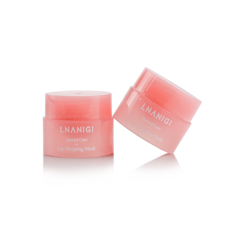 3g 5 gram 9 ml Empty Mini Pink Rond Beauty Containers Small Plastic Cosmetic Jars Lip Balm Pot With Lids