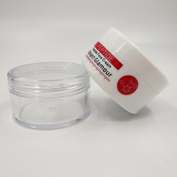 3g 5g 10g 15g 20g 30g Ps Plastic Clear Cosmetic Jar Empty Refillable Glitter Pot Container For Nail Glitter Powder