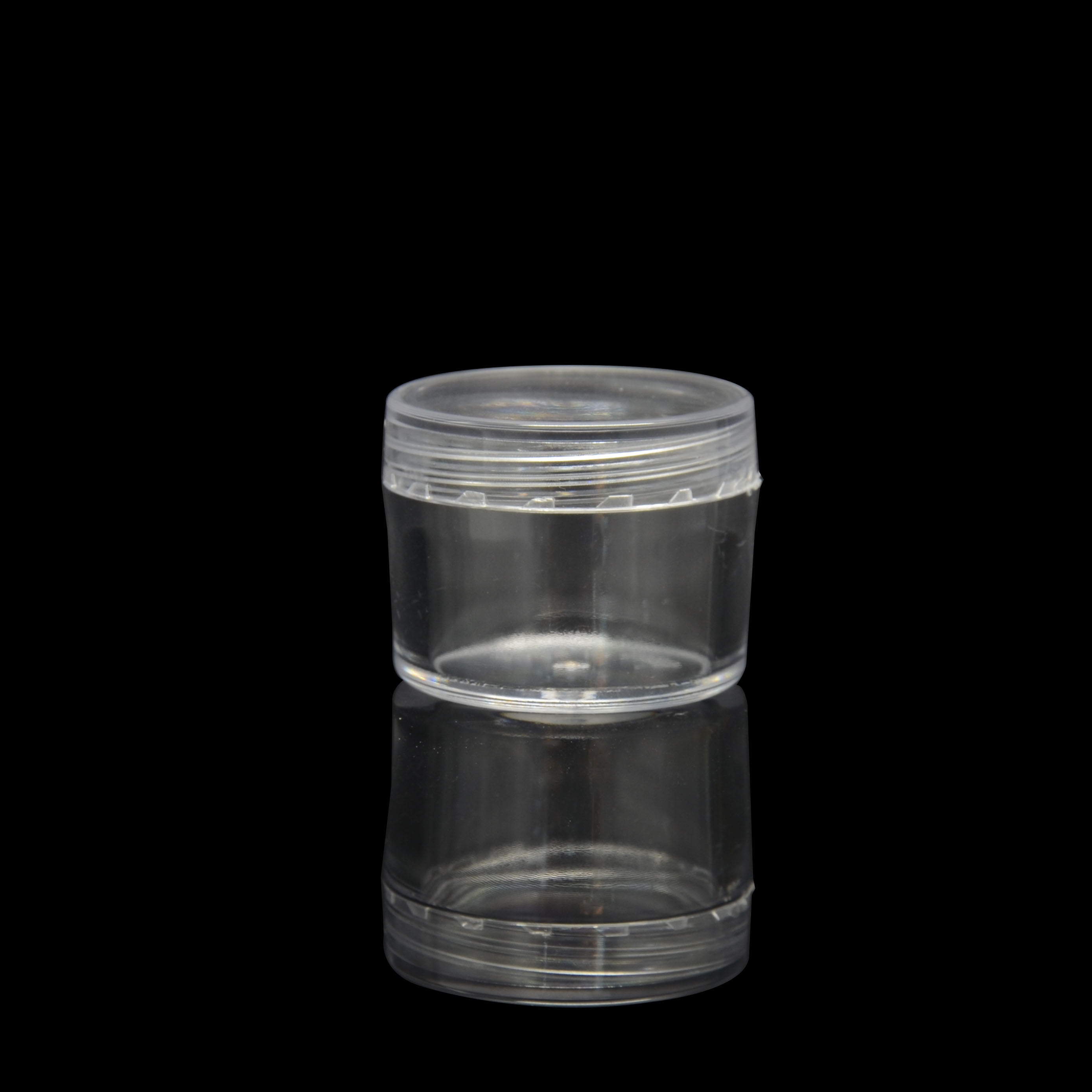 3g 5g 10g 15g 20g 30g Wholesale Empty Cosmetic Container,Small PS Clear Plastic Jar