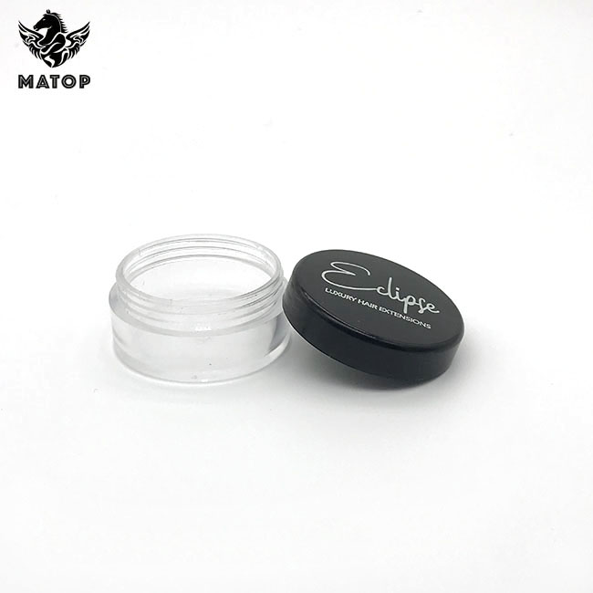 3g 5g 10g 15g 20g Silk print plastic custom cosmetic jar