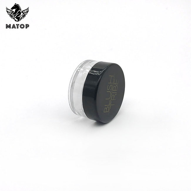 3g 5g 10g 15g 20g Silk print plastic custom cosmetic jar