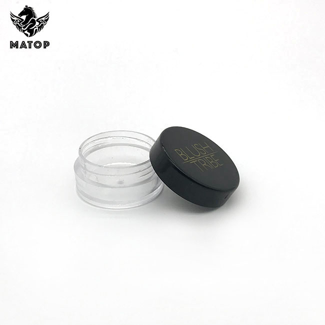 3g 5g 10g 15g 20g Silk print plastic custom cosmetic jar