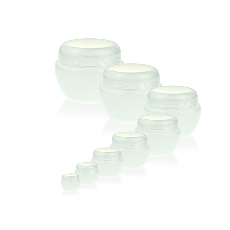 3g 5g 10g 15g 20g small plastic cosmetic cream jar with screw cap for lotion