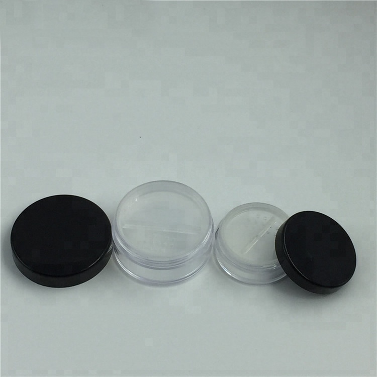 3g 5g 10g 15g 30g Small Clear Cream Jar, Plastic Pot Box Mini Transparent Cosmetic sample Container with Lids in stock