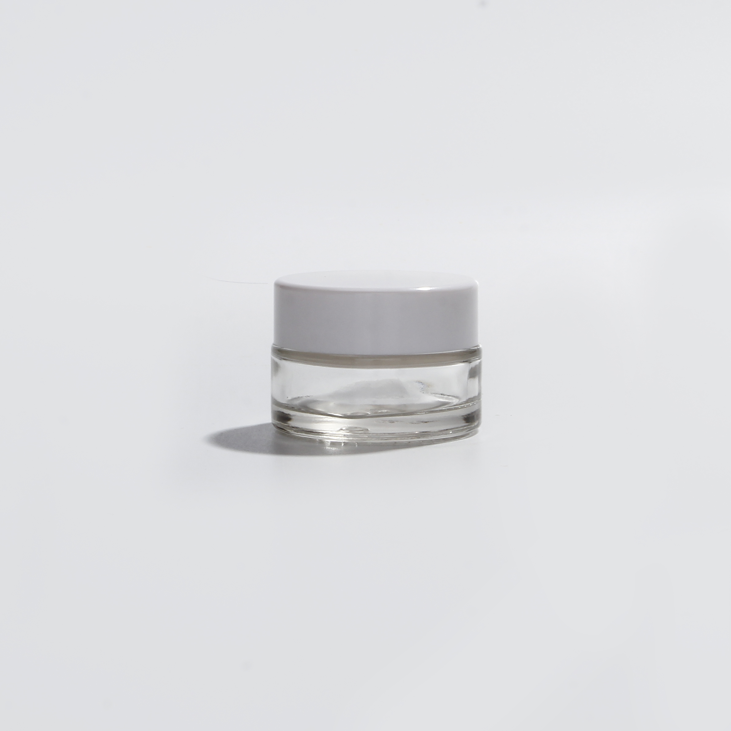 3g 5g 10g 15g 30g Small Clear Cream Jar Plastic Pot Box Mini Transparent Cosmetic sample Container with Lids in stock