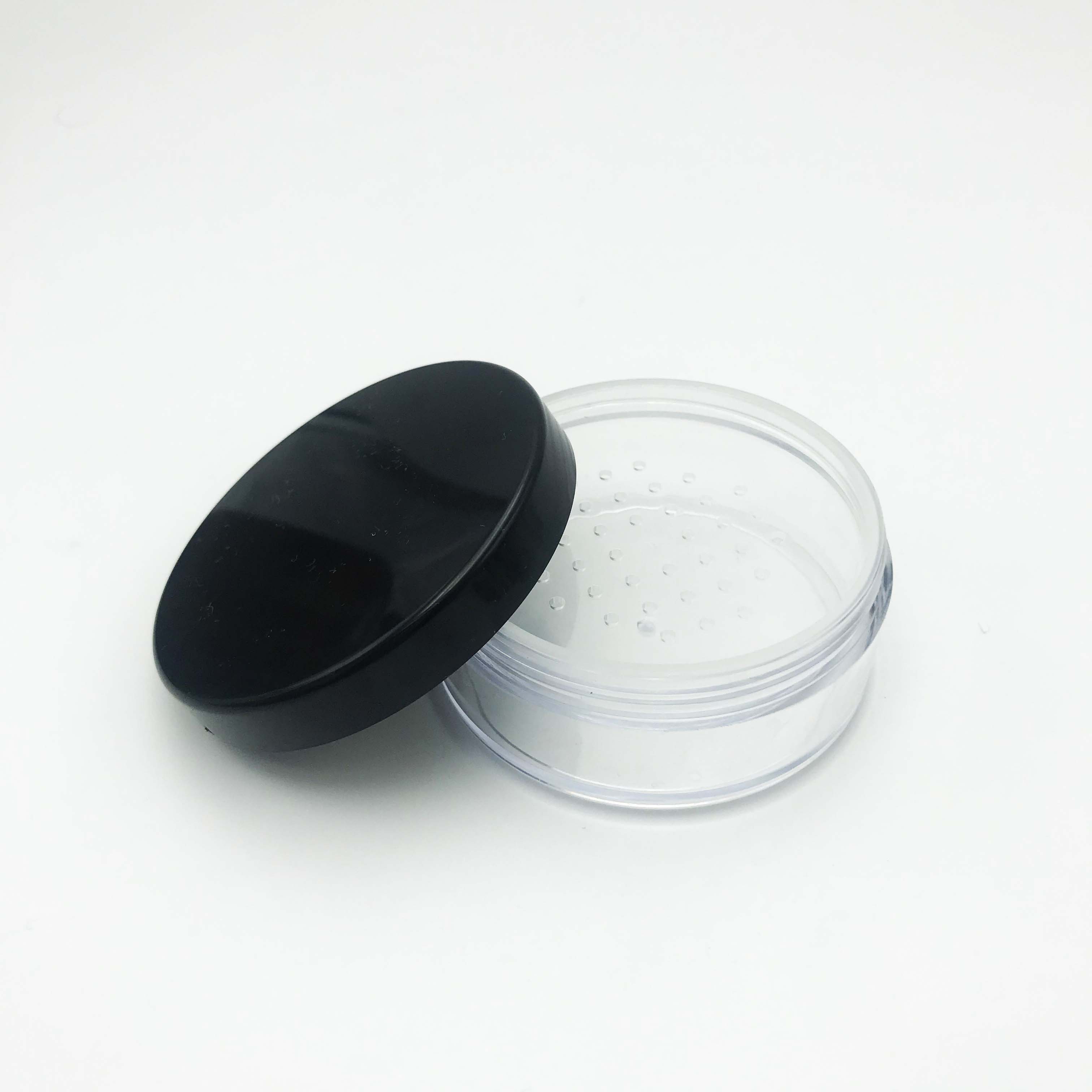3g 5g 10g 20g 30g 50g loose powder plastic jar with the sifter