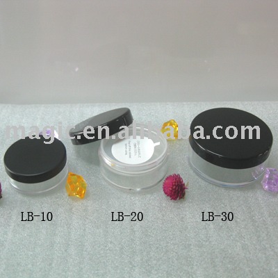 3g 5g 10g 20g 30g Cosmetic Loose Powder Cosmetic Sifter Jar Plastic